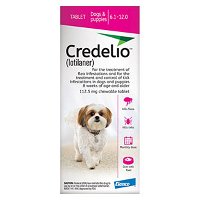 Credelio for Dogs 2.5-5 KG (112.5mg) Pink