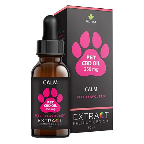 Extract Pet Calm Beef Flavoured CBD Oil