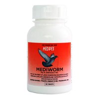 Mediworm Tabs for Birds - 100 Tablets