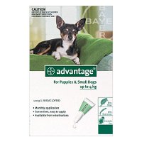 Advantage for Small Dogs upto 4Kg - Green (0.4ML)