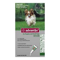 Advantix for Small Dogs upto 4Kg - Green (0.4ML)