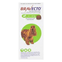 Bravecto for Medium Dogs 10-20Kg (Green)
