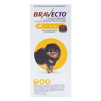 Bravecto For Toy Dogs 2-4.5KG (Yellow)