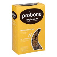 Probono Peanut Butter Biscuits Treat for Large Dog