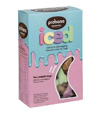 Probono Iced Biscuits Treat for Large Dog