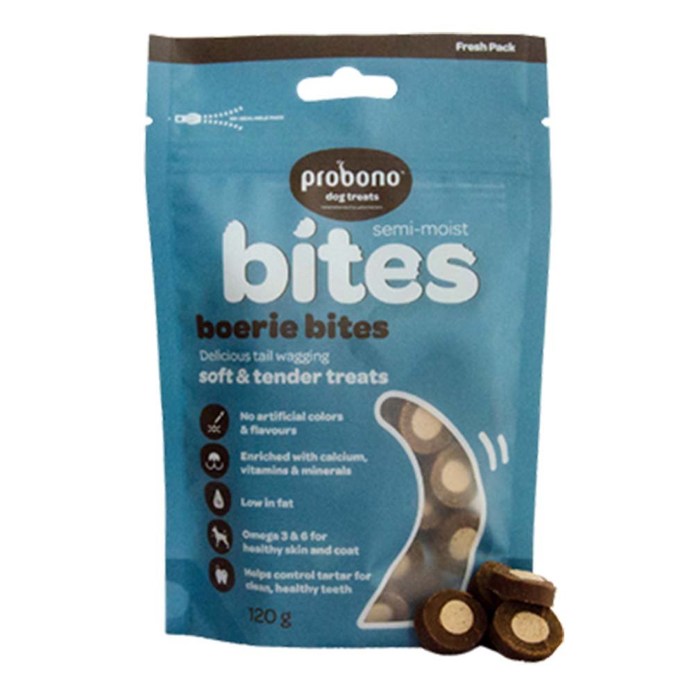 Probono Semi - Moist Boerie Bites for Dog