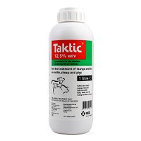 Taktic Cattle Dip & Spray for Cattles - 1L