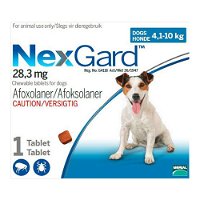 Nexgard for Medium Dogs 4.1-10KG - Blue (1.25G)