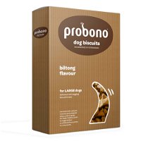 Probono Biltong Flavoured Biscuits Treat for Large Dog