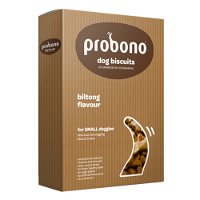 Probono Biltong Flavoured Biscuits Treat for Small Dog